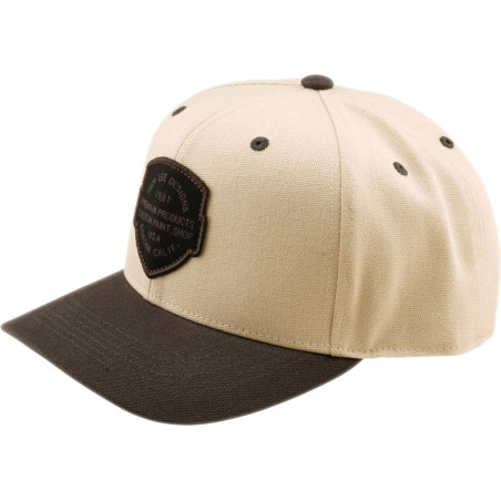Casquette TROY LEE DESIGNS Curved Snapback Imprint - Pumice/Black