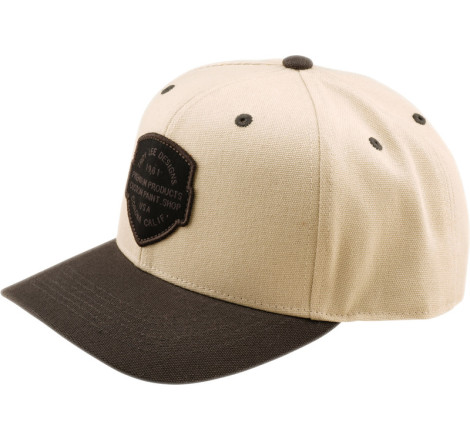 Casquette TROY LEE DESIGNS Curved Snapback Imprint - Pumice/Black
