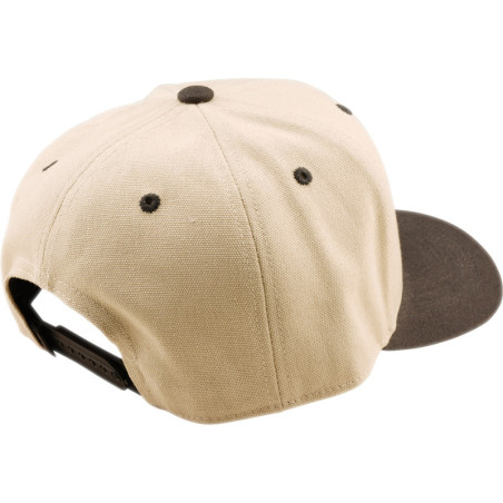 Casquette TROY LEE DESIGNS Curved Snapback Imprint - Pumice/Black