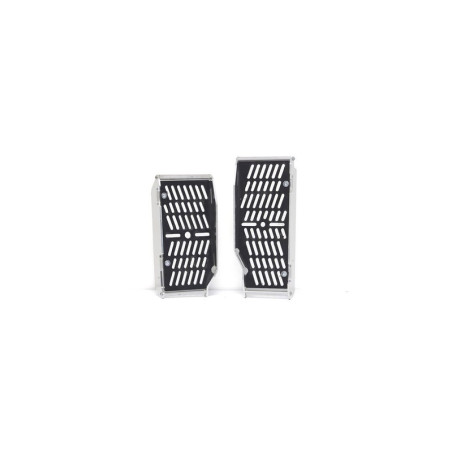 Protections de radiateur AXP Hard Enduro - PEHD 8 mm - noir