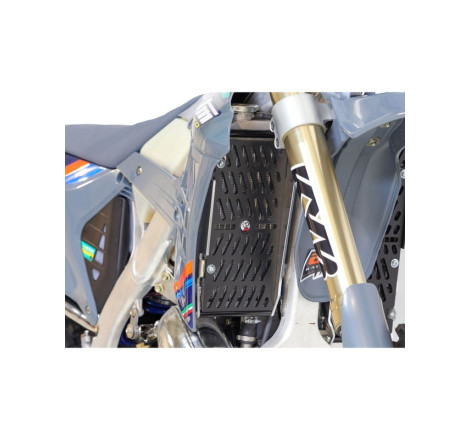 Protections de radiateur AXP Hard Enduro - PEHD 8 mm - noir