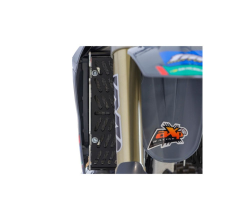 Protections de radiateur AXP Hard Enduro - PEHD 8 mm - noir