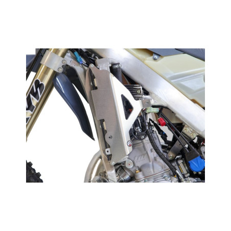 Protections de radiateur AXP Hard Enduro - PEHD 8 mm - noir