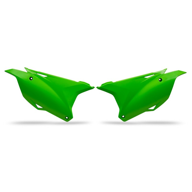 Ouïes de radiateur UFO - vert