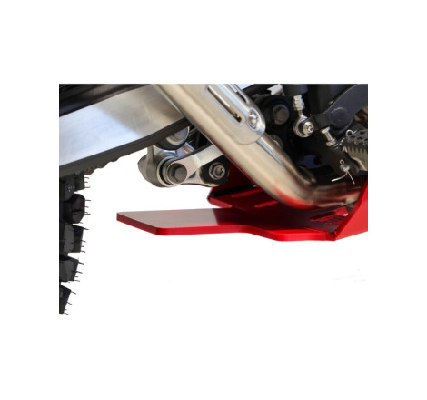 Sabot moteur AXP PEHD 8mm - rouge