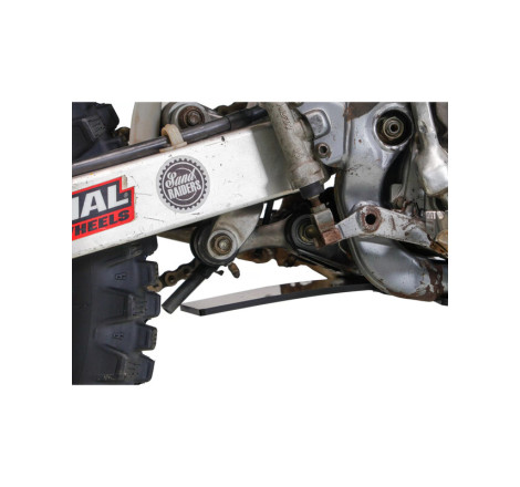 Sabot moteur AXP PEHD 6mm - noir