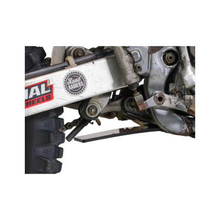 Sabot moteur AXP PEHD 6mm - noir