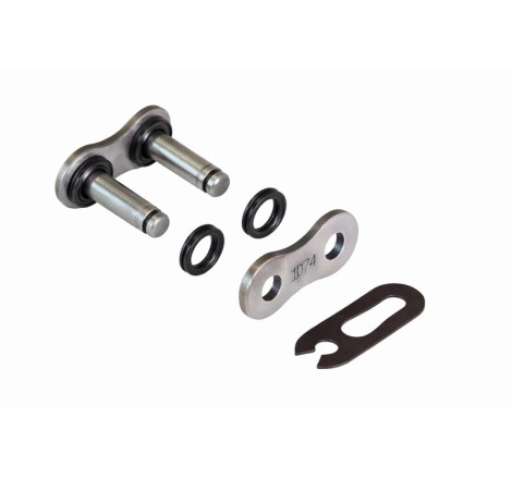 Chaine de transmission EK CHAIN 525 DEX - Joints Qx-Ring - attache rapide type clip