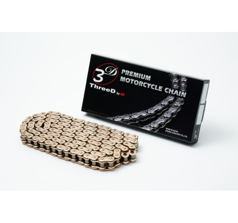 Kit chaîne EK/PBR 530Z/3D 15/40-114 - Couronne acier renforcé