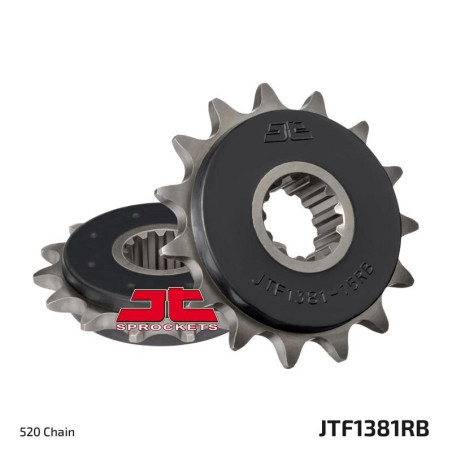 Pignon JT SPROCKETS acier anti-bruit - 520