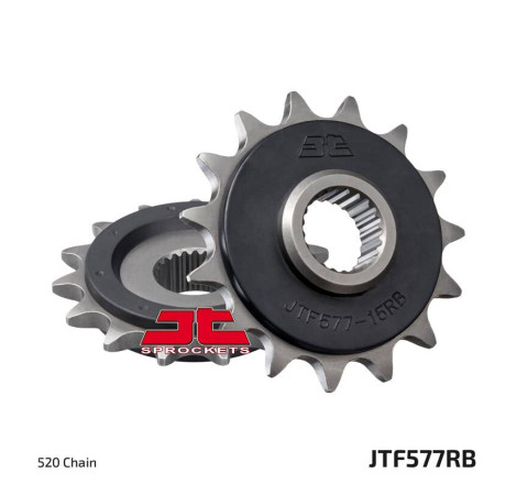 Pignon JT SPROCKETS acier anti-bruit - 520