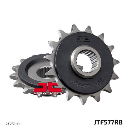 Pignon JT SPROCKETS acier anti-bruit - 520