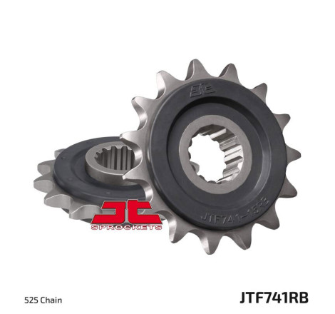 Pignon JT SPROCKETS acier anti-bruit - 525