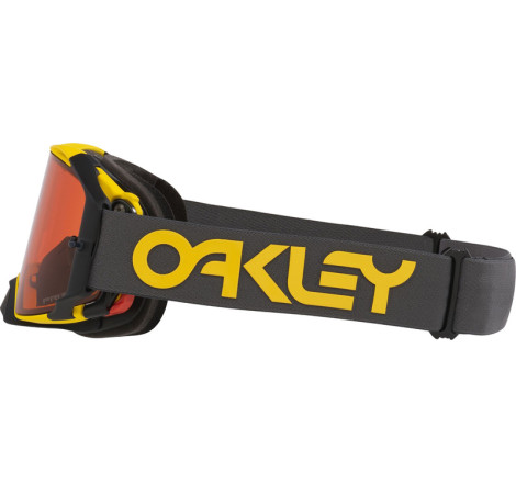 Masque OAKLEY Airbrake MX - Moto Yellow - écran Prizm Bronze