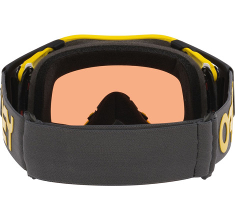 Masque OAKLEY Airbrake MX - Moto Yellow - écran Prizm Bronze