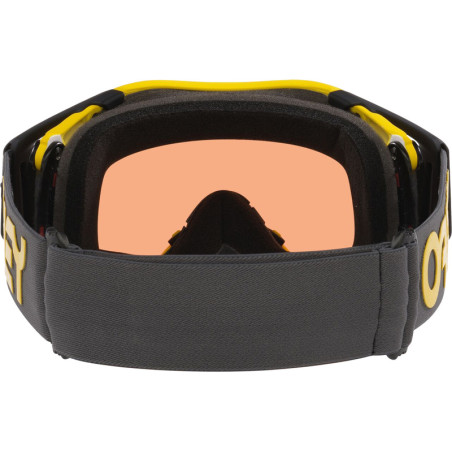 Masque OAKLEY Airbrake MX - Moto Yellow - écran Prizm Bronze