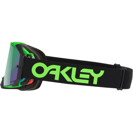 Masque OAKLEY Airbrake MX - Moto Green - écran Prizm Jade