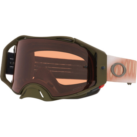 Masque OAKLEY Airbrake MX - Mist Orb - écran Prizm Bronze