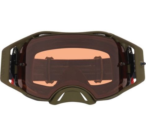 Masque OAKLEY Airbrake MX - Mist Orb - écran Prizm Bronze