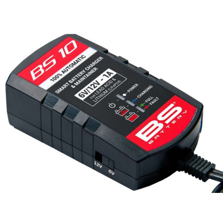 Chargeur de batterie intelligent BS BATTERY BS10 - Kit 20+3