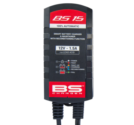 Chargeur de batterie intelligent BS BATTERY BS15 - KIT 20+3