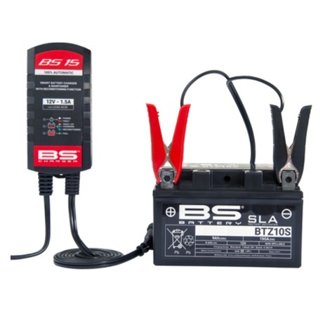Chargeur de batterie intelligent BS BATTERY BS15 - KIT 20+3