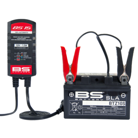 Chargeur de batterie intelligent BS BATTERY BS15 - KIT 20+3
