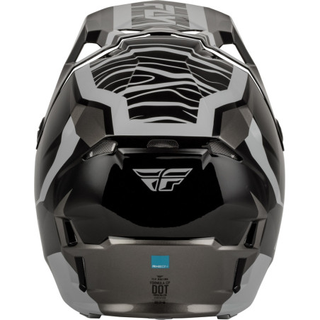 Casque enfant FLY RACING Formula CP Charge - noir/gris/Light Grey