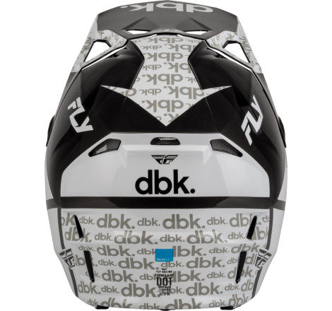 Casque enfant FLY RACING Formula CP DBK - noir/blanc/gris