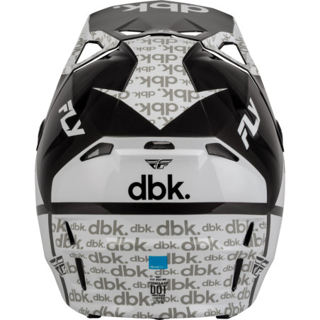 Casque enfant FLY RACING Formula CP DBK - noir/blanc/gris