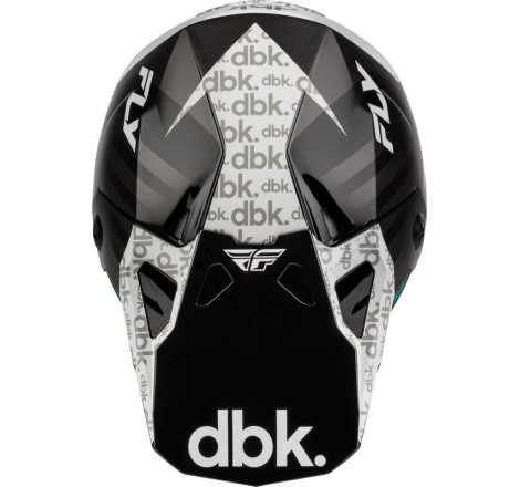 Casque enfant FLY RACING Formula CP DBK - noir/blanc/gris
