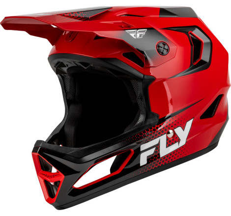 Casque vélo enfant FLY RACING Rayce Sonar - rouge/noir/blanc