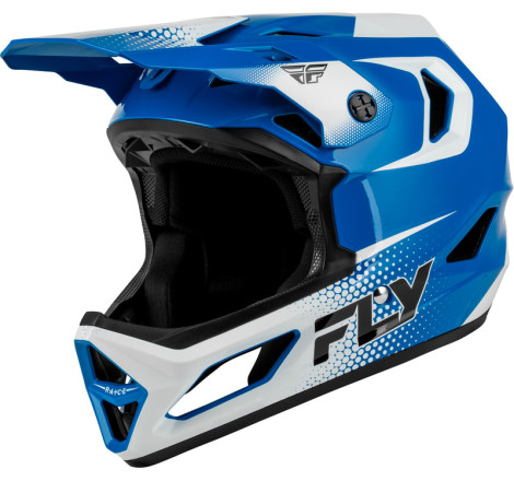 Casque vélo FLY RACING Rayce Sonar - bleu/blanc/noir