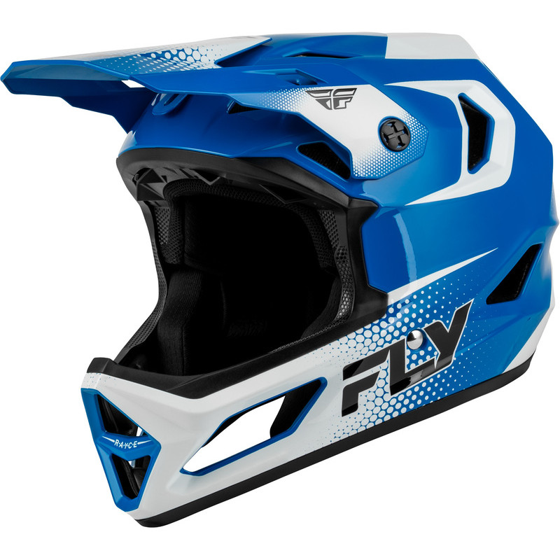 Casque vélo FLY RACING Rayce Sonar - bleu/blanc/noir
