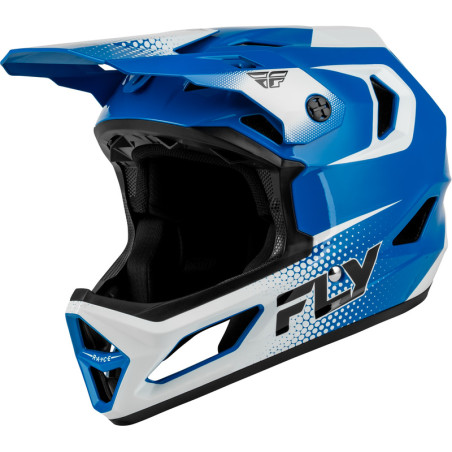 Casque vélo FLY RACING Rayce Sonar - bleu/blanc/noir