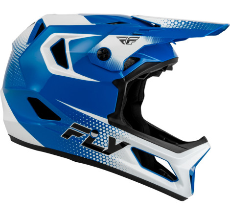 Casque vélo FLY RACING Rayce Sonar - bleu/blanc/noir