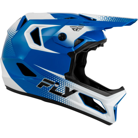 Casque vélo FLY RACING Rayce Sonar - bleu/blanc/noir