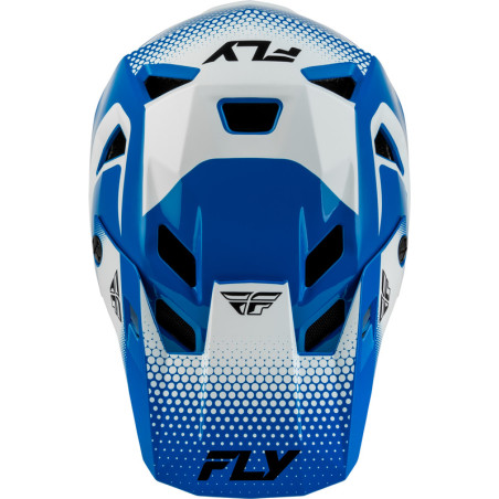 Casque vélo FLY RACING Rayce Sonar - bleu/blanc/noir