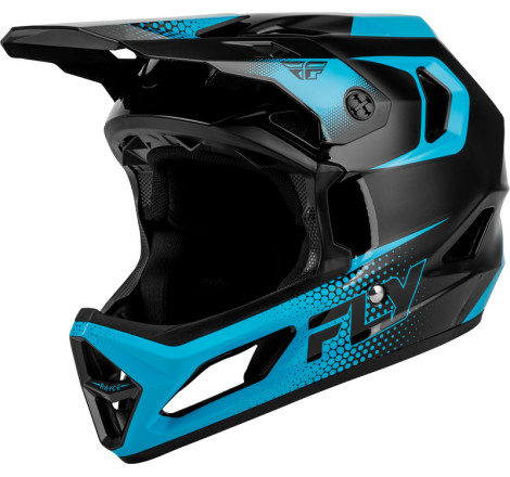Casque vélo FLY RACING Rayce Sonar - noir/Electric Blue