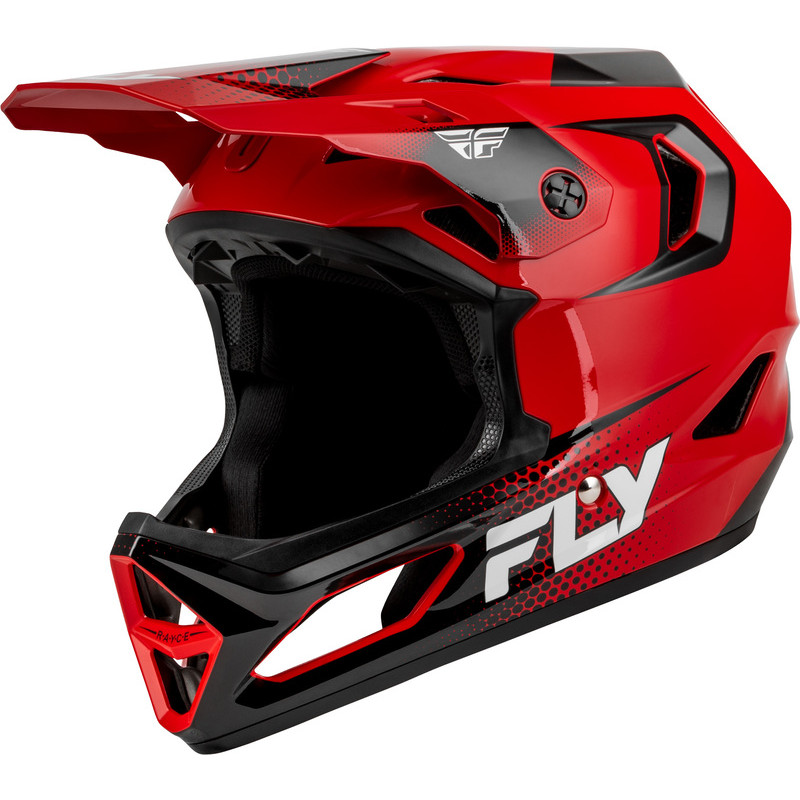 Casque vélo FLY RACING Rayce Sonar - rouge/noir/blanc