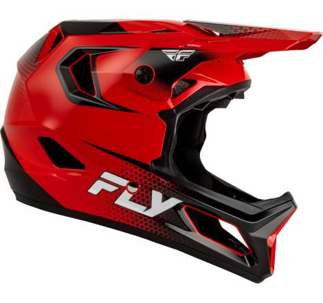 Casque vélo FLY RACING Rayce Sonar - rouge/noir/blanc