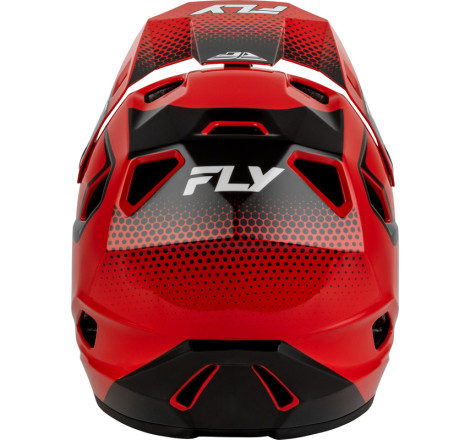 Casque vélo FLY RACING Rayce Sonar - rouge/noir/blanc