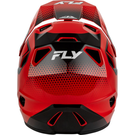 Casque vélo FLY RACING Rayce Sonar - rouge/noir/blanc