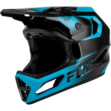 Casque vélo FLY RACING Rayce Sonar - noir/Electric Blue