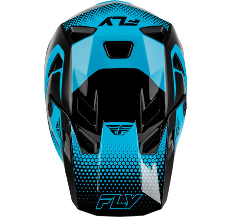 Casque vélo FLY RACING Rayce Sonar - noir/Electric Blue