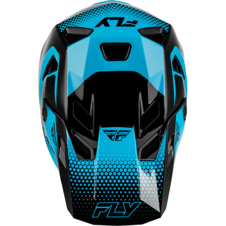 Casque vélo FLY RACING Rayce Sonar - noir/Electric Blue
