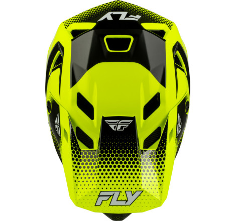 Casque vélo FLY RACING Rayce Sonar - Hi-Vis/noir/blanc