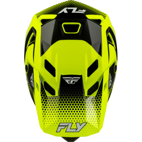 Casque vélo FLY RACING Rayce Sonar - Hi-Vis/noir/blanc