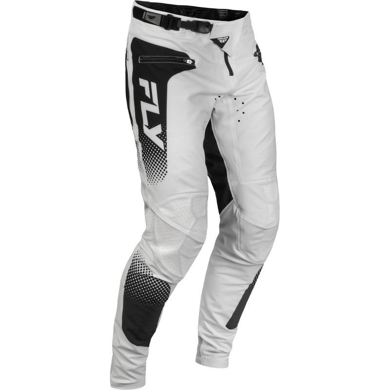 Pantalon vélo enfant FLY RACING Rayce Sonar - blanc/noir