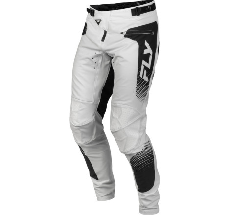 Pantalon vélo enfant FLY RACING Rayce Sonar - blanc/noir